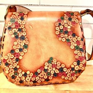Beautiful Hand Tooled Leather Bag